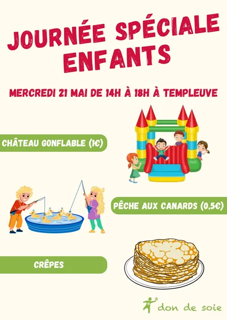 Journée Spéciale Enfants du 21 mai 2025 affiche de la Journée Spéciale Enfants du 21 mai 2025